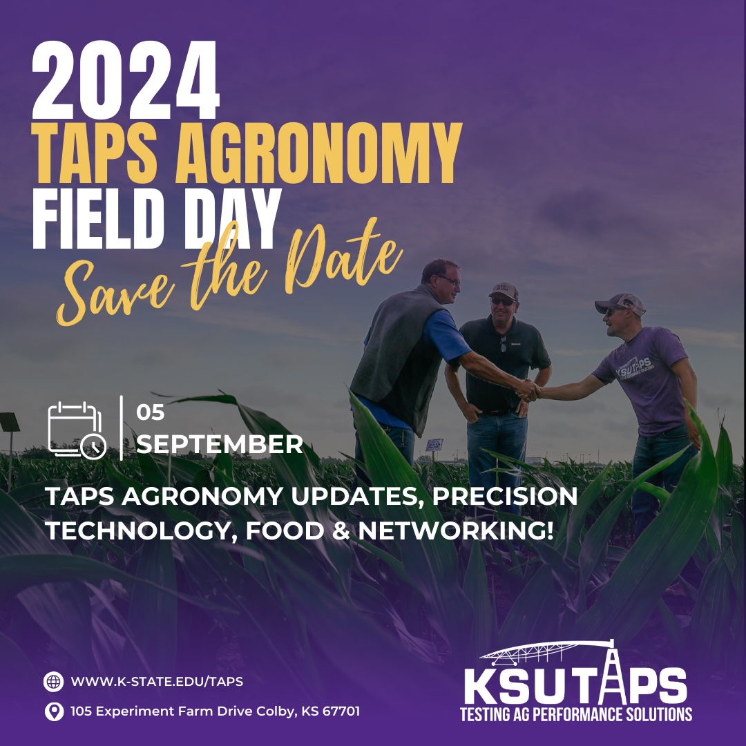 graphic for the TAPS Agronomy Field Day