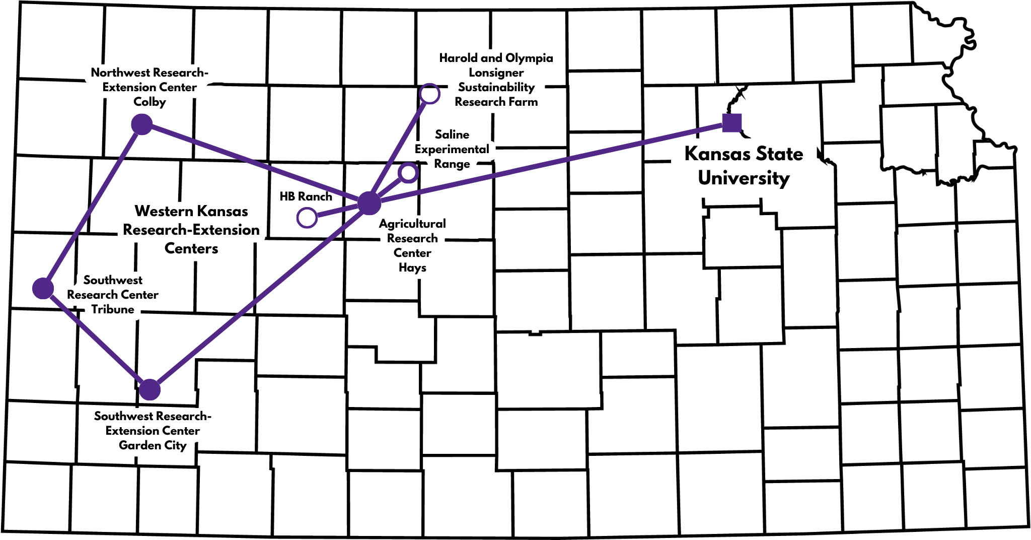 map of the WKREC